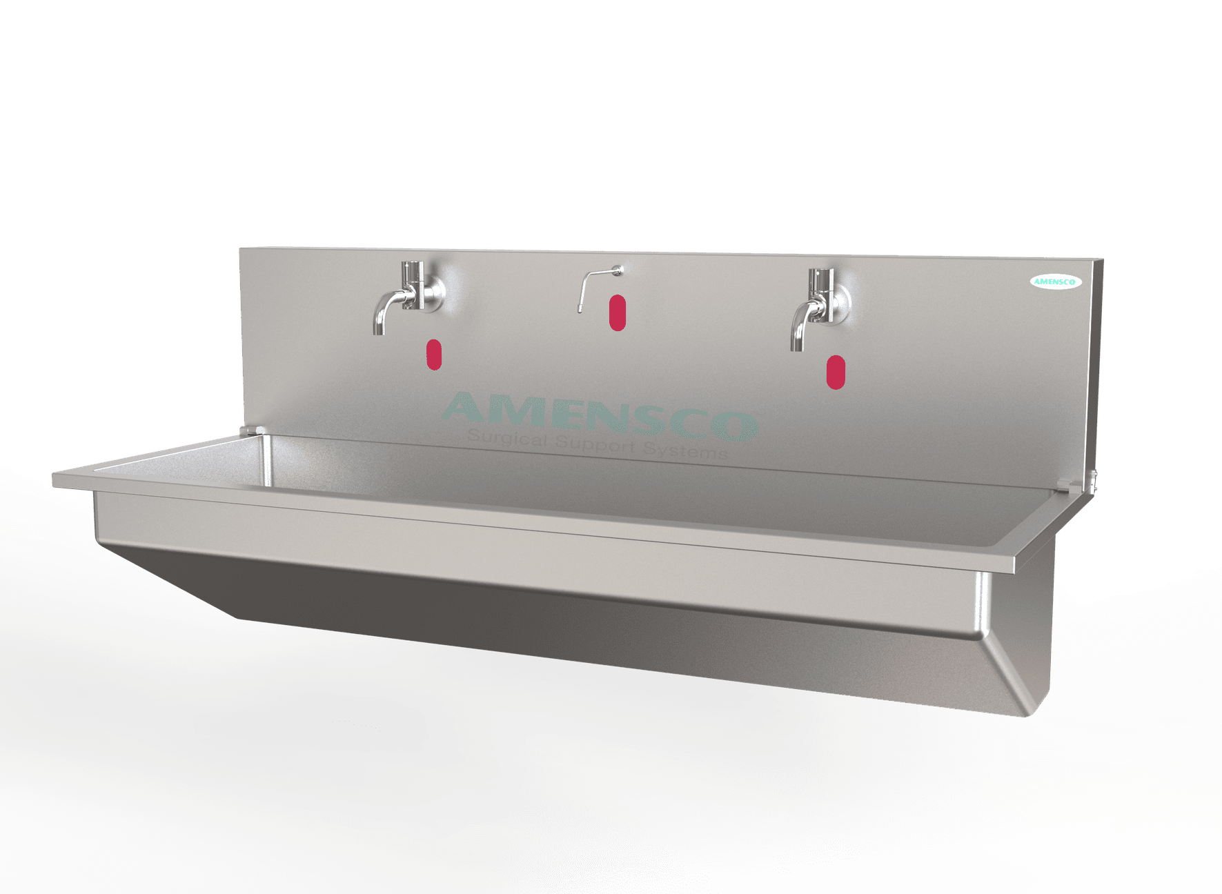 Elbow and Sensor operated Scrub Sink